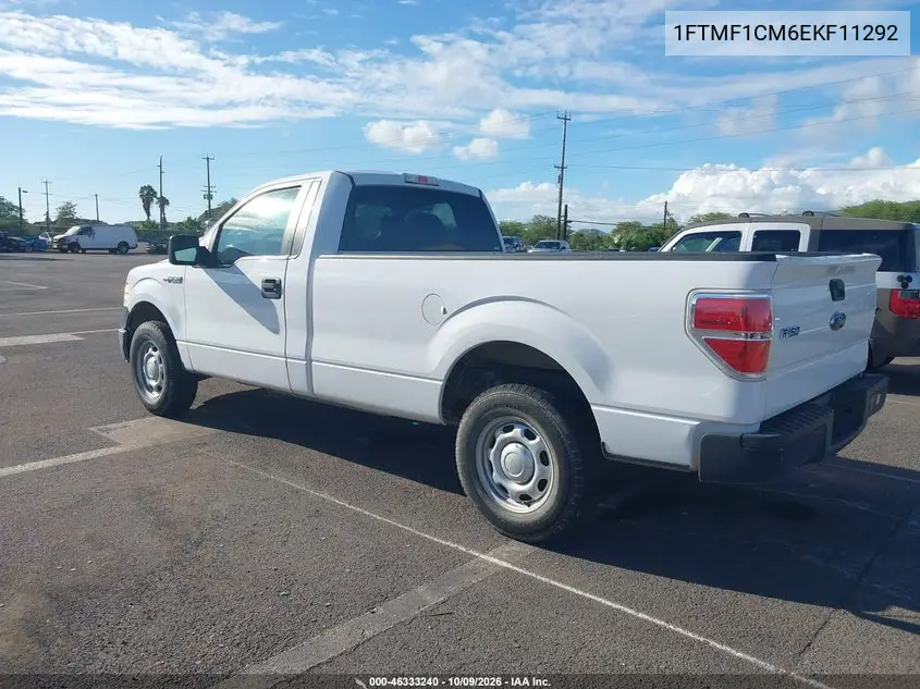 2014 FORD F-150 VIN 1FTMF1CM6EKF11292 — фото 3