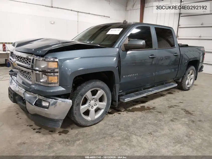 2014 CHEVROLET SILVERADO VIN 3GCUKREC4EG292192 — фото 2