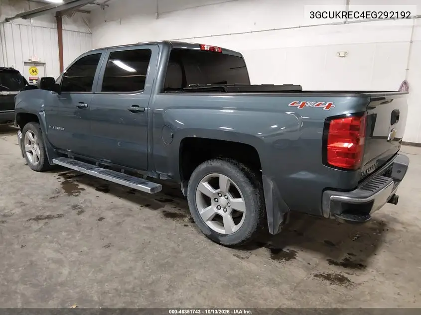 2014 CHEVROLET SILVERADO VIN 3GCUKREC4EG292192 — фото 3