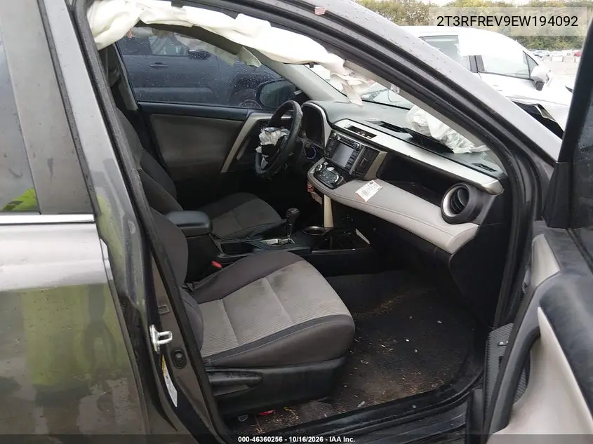 2014 TOYOTA RAV 4 VIN 2T3RFREV9EW194092 — фото 6
