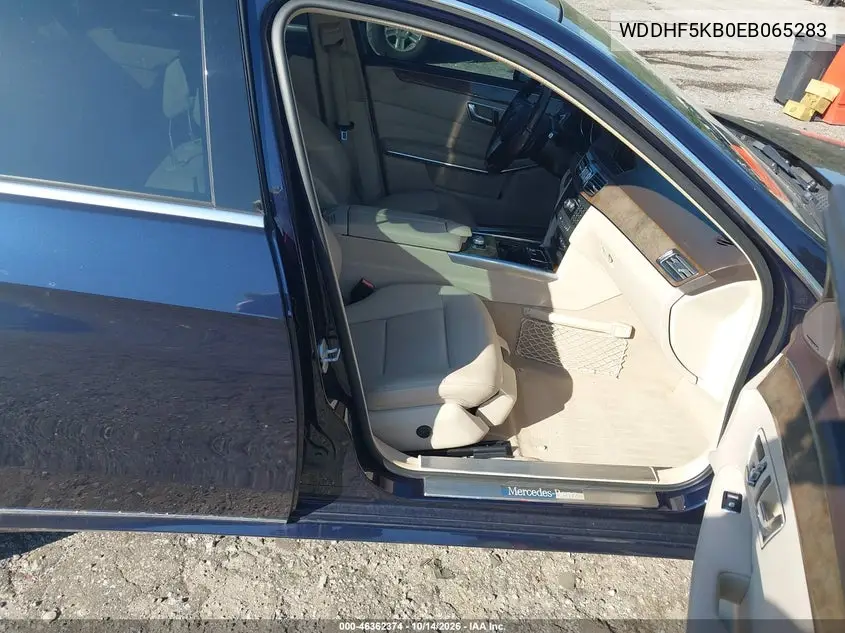 2014 MERCEDES E-KLASSE VIN WDDHF5KB0EB065283 — фото 5