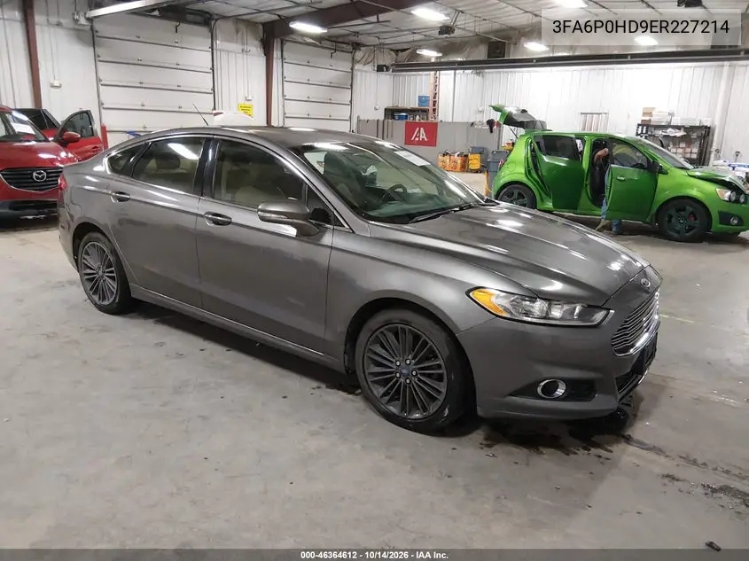 FORD FUSION 2014, VIN 3FA6P0HD9ER227214