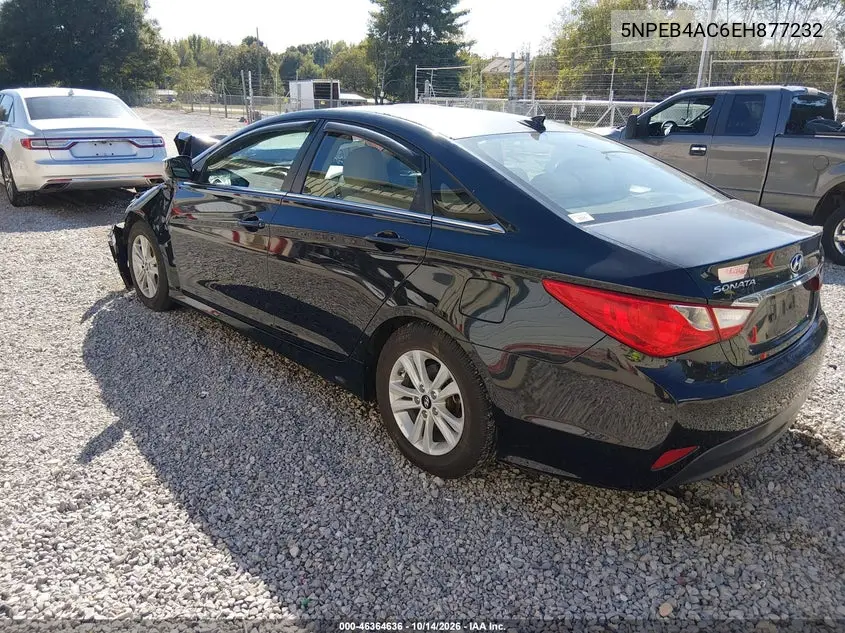 2014 HYUNDAI SONATA VIN 5NPEB4AC6EH877232 — фото 3