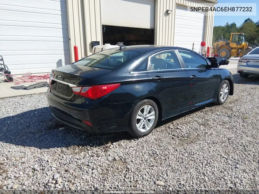 2014 HYUNDAI SONATA VIN 5NPEB4AC6EH877232 — фото 4