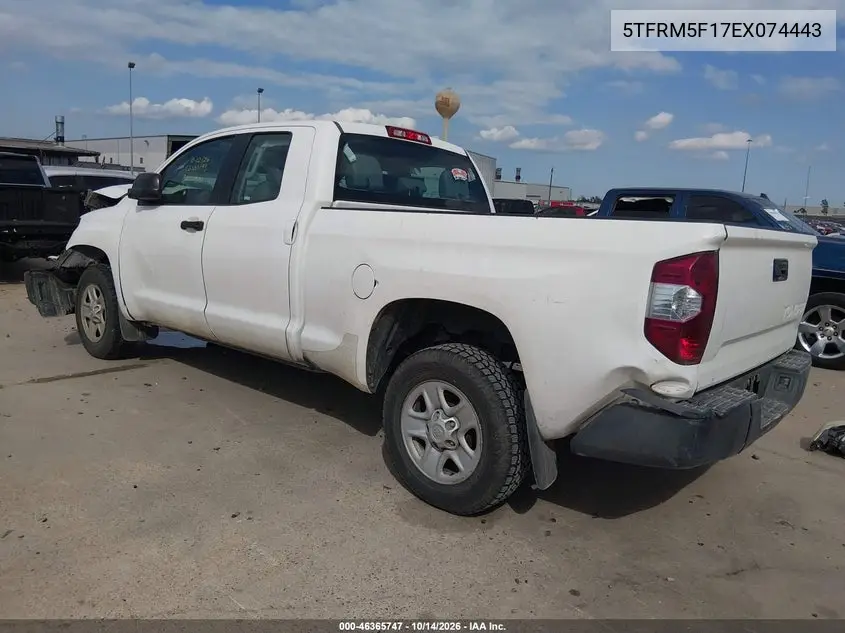 2014 TOYOTA TUNDRA VIN 5TFRM5F17EX074443 — фото 3