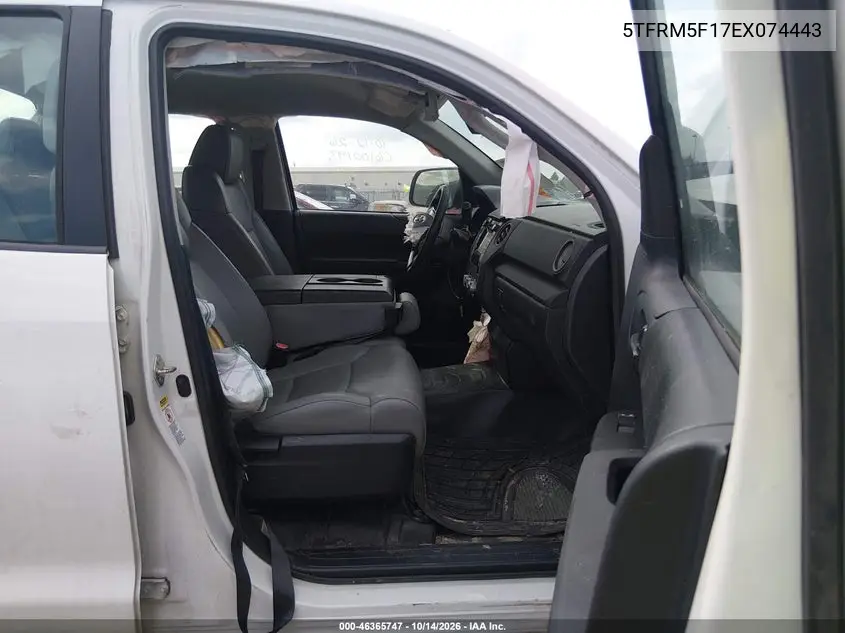 2014 TOYOTA TUNDRA VIN 5TFRM5F17EX074443 — фото 5