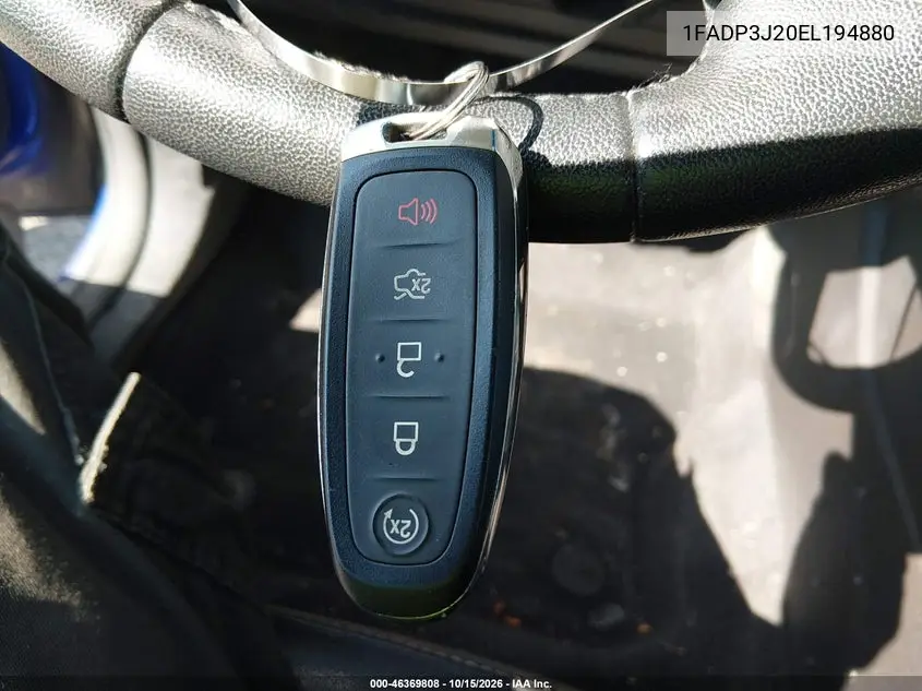 2014 FORD FOCUS VIN 1FADP3J20EL194880 — фото 11