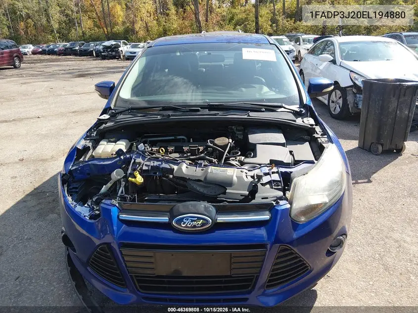 2014 FORD FOCUS VIN 1FADP3J20EL194880 — фото 13