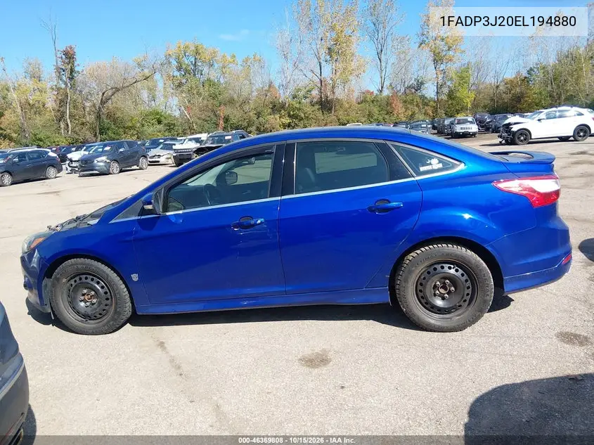 2014 FORD FOCUS VIN 1FADP3J20EL194880 — фото 15