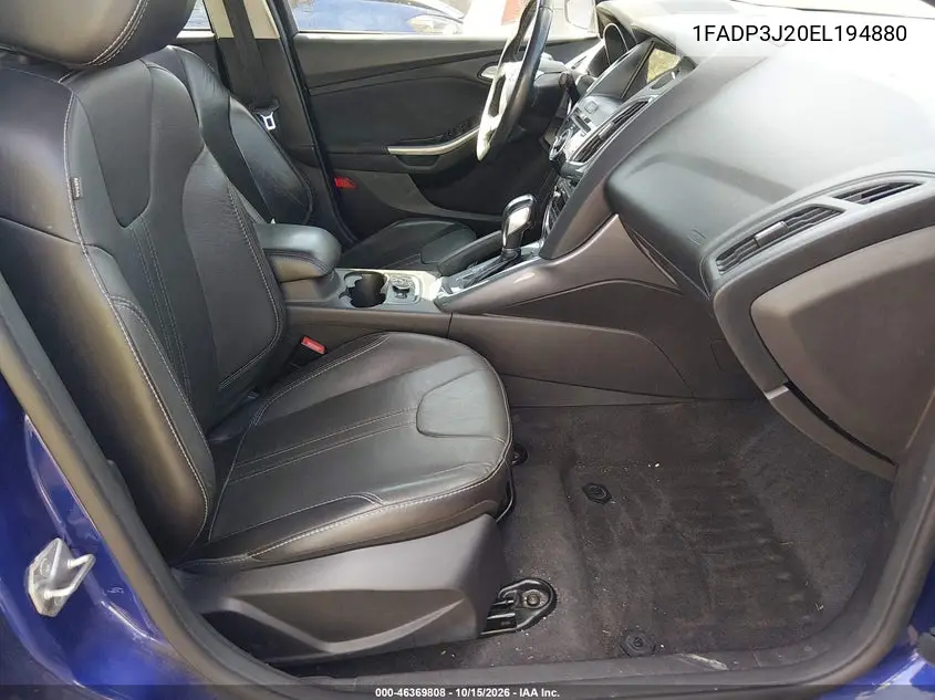 2014 FORD FOCUS VIN 1FADP3J20EL194880 — фото 5