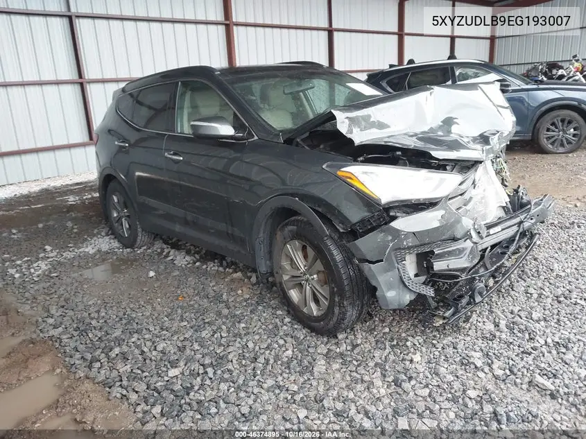 HYUNDAI SANTA FE 2014, VIN 5XYZUDLB9EG193007