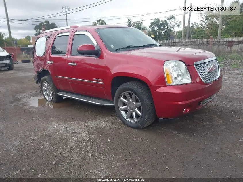 GMC YUKON 2014, VIN 1GKS2EEF1ER180187