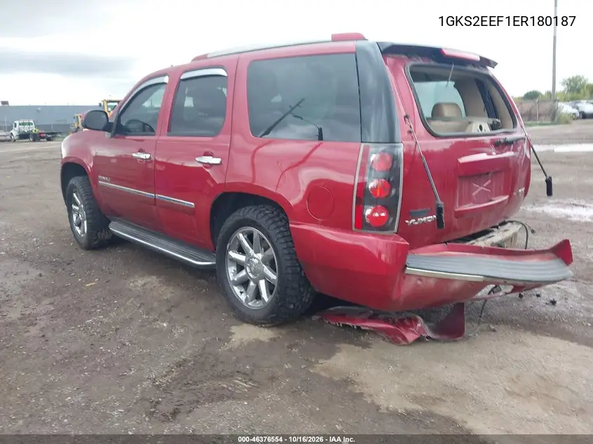 2014 GMC YUKON VIN 1GKS2EEF1ER180187 — фото 3