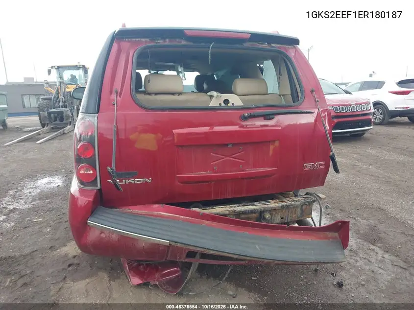 2014 GMC YUKON VIN 1GKS2EEF1ER180187 — фото 6