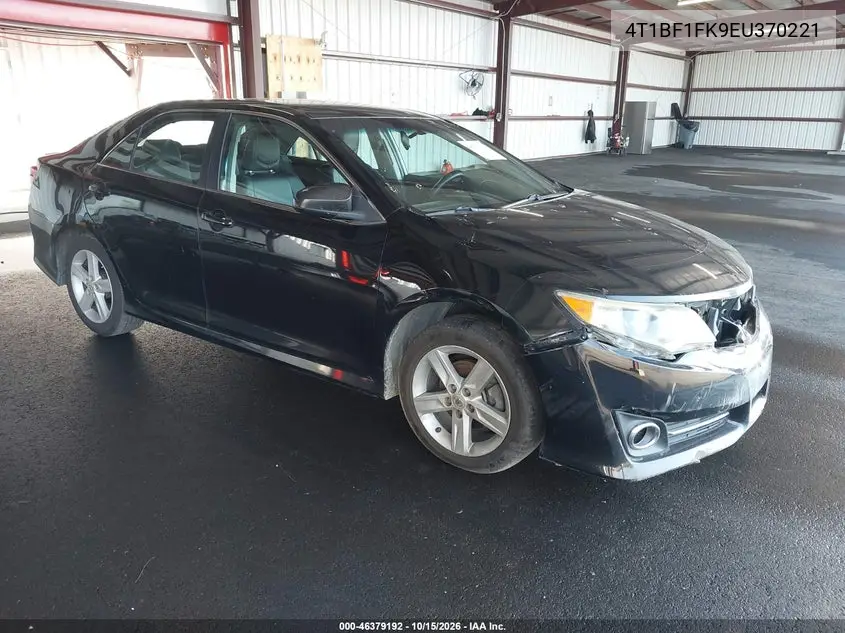 TOYOTA CAMRY 2014, VIN 4T1BF1FK9EU370221