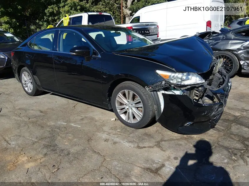 LEXUS ES 2014, VIN JTHBK1GG0E2107961