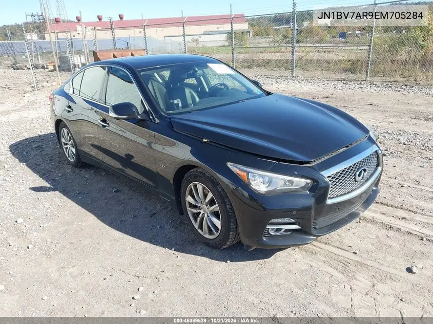 INFINITI Q50 2014, VIN JN1BV7AR9EM705284
