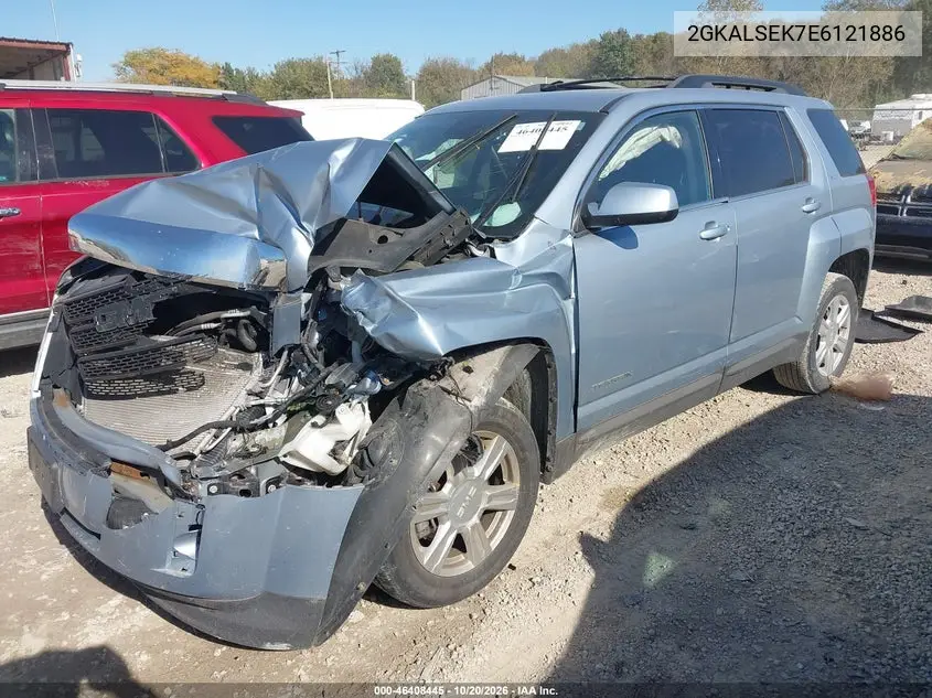 2014 GMC TERRAIN VIN 2GKALSEK7E6121886 — фото 2