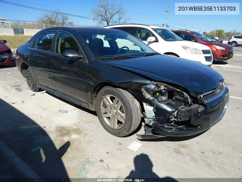 CHEVROLET IMPALA 2014, VIN 2G1WB5E35E1133703