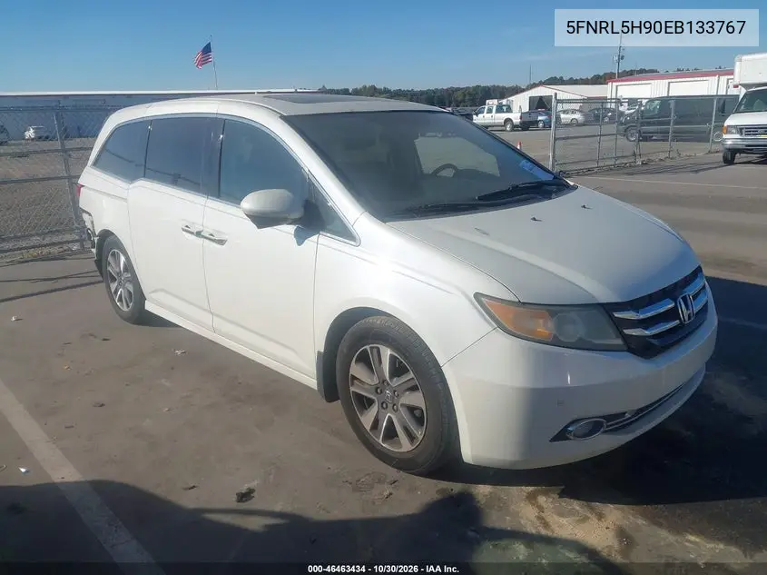 HONDA ODYSSEY 2014, VIN 5FNRL5H90EB133767