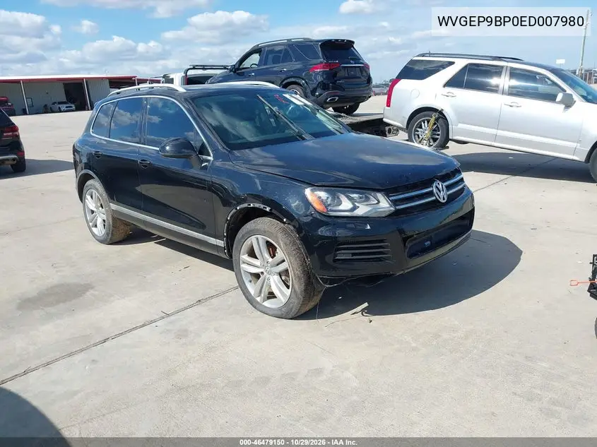 VOLKSWAGEN TOUAREG 2014, VIN WVGEP9BP0ED007980