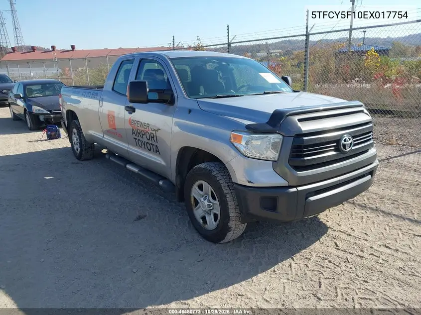 TOYOTA TUNDRA 2014, VIN 5TFCY5F10EX017754