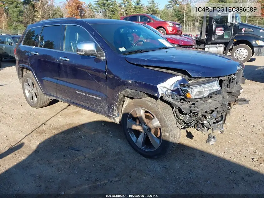 JEEP GRAND CHEROKEE 2014, VIN 1C4RJFCG1EC386689