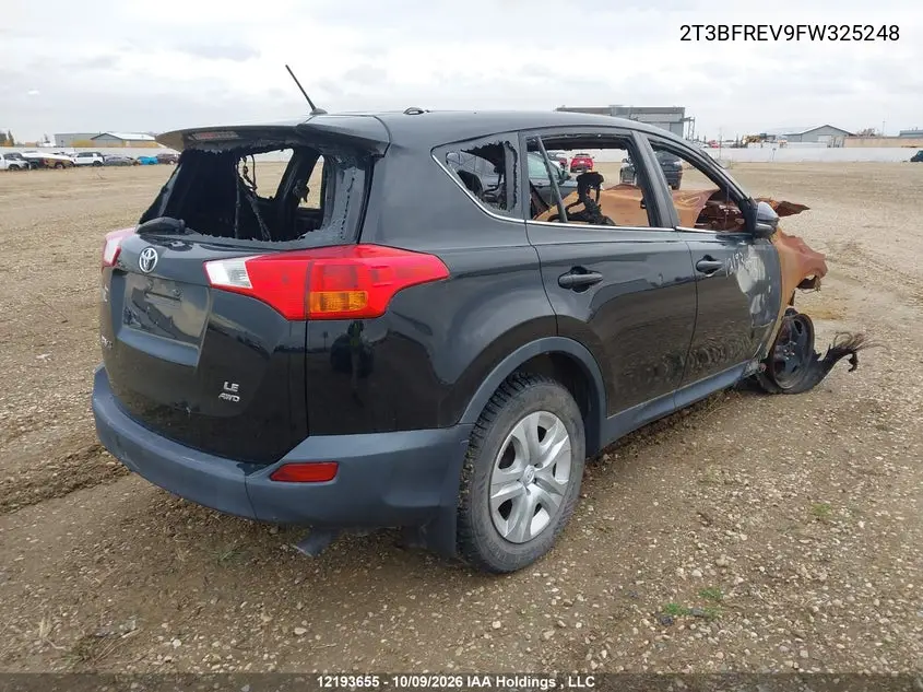 2015 TOYOTA RAV 4 VIN 2T3BFREV9FW325248 — фото 4