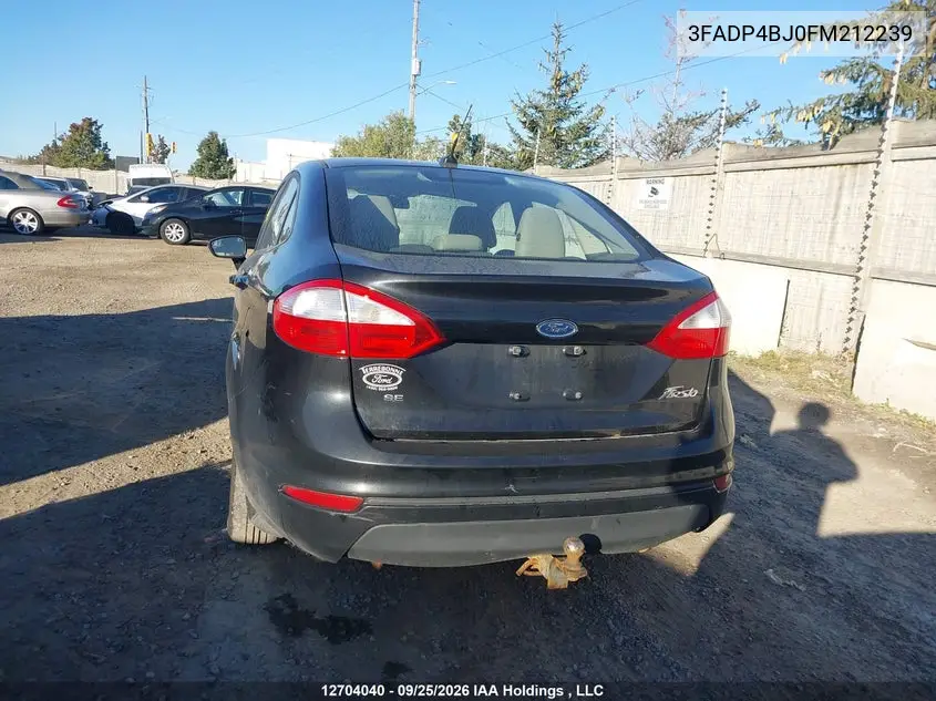 2015 FORD FIESTA VIN 3FADP4BJ0FM212239 — фото 15