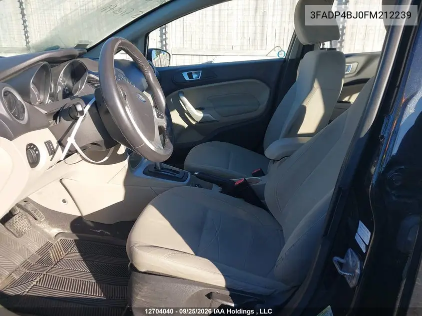 2015 FORD FIESTA VIN 3FADP4BJ0FM212239 — фото 16
