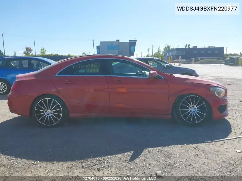 2015 MERCEDES CLA-KLASSE VIN WDDSJ4GBXFN220977 — фото 14