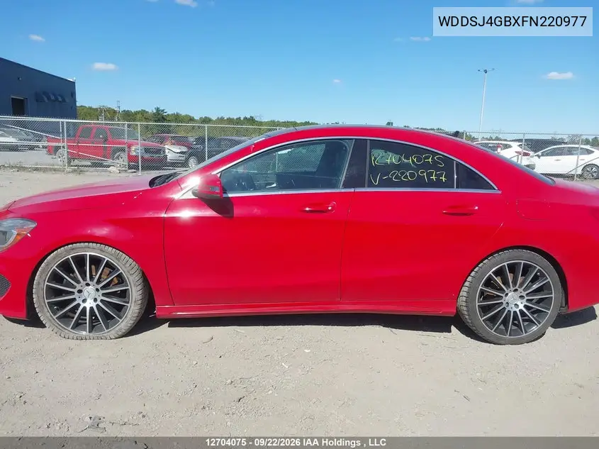 2015 MERCEDES CLA-KLASSE VIN WDDSJ4GBXFN220977 — фото 15