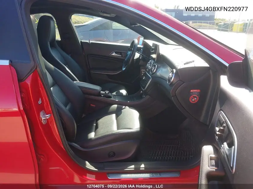 2015 MERCEDES CLA-KLASSE VIN WDDSJ4GBXFN220977 — фото 5
