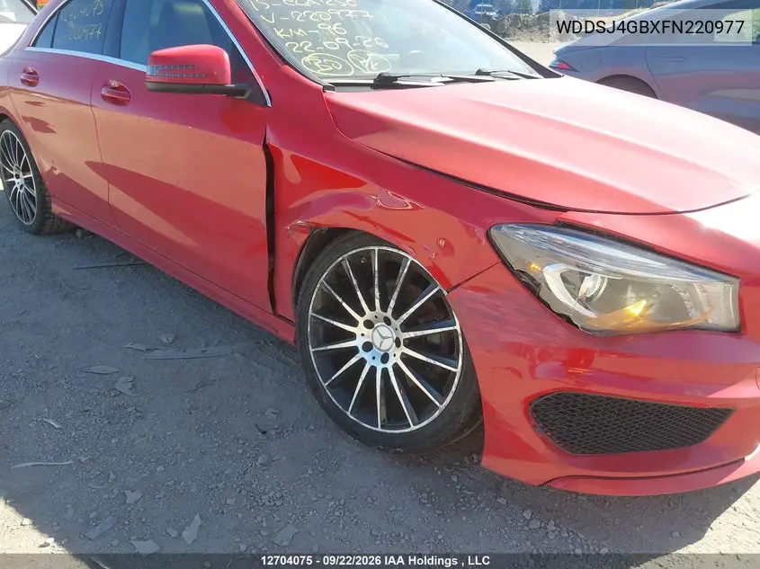 2015 MERCEDES CLA-KLASSE VIN WDDSJ4GBXFN220977 — фото 6