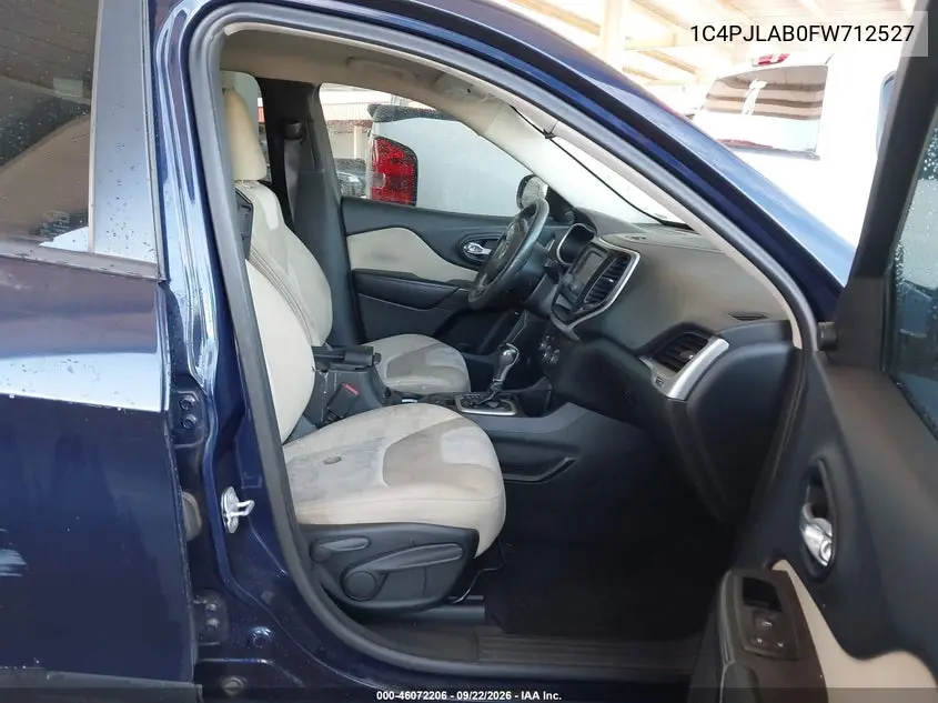 2015 JEEP CHEROKEE VIN 1C4PJLAB0FW712527 — фото 5