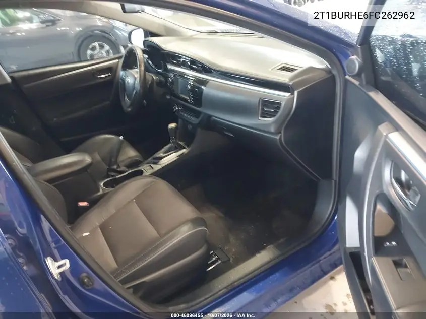 2015 TOYOTA COROLLA VIN 2T1BURHE6FC262962 — фото 5