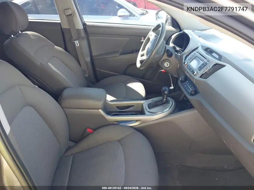 2015 KIA SPORTAGE VIN KNDPB3AC2F7791747 — фото 5