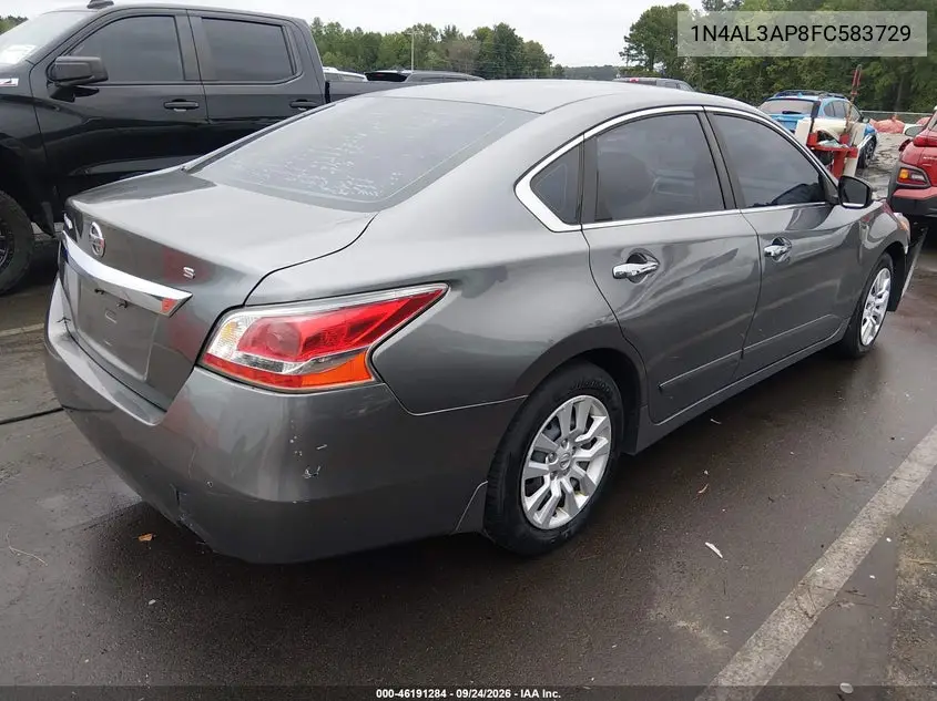 2015 NISSAN ALTIMA VIN 1N4AL3AP8FC583729 — фото 4