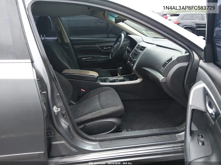 2015 NISSAN ALTIMA VIN 1N4AL3AP8FC583729 — фото 5
