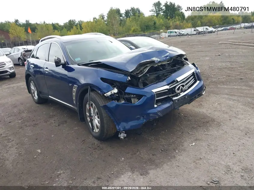 INFINITI QX70 2015, VIN JN8CS1MW8FM480791