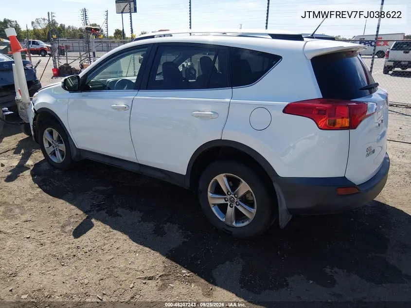 2015 TOYOTA RAV 4 VIN JTMWFREV7FJ038622 — фото 3