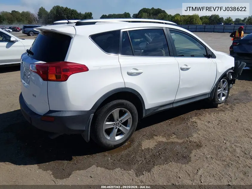 2015 TOYOTA RAV 4 VIN JTMWFREV7FJ038622 — фото 4