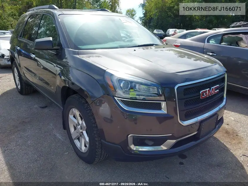 GMC ACADIA 2015, VIN 1GKKRNED8FJ166071