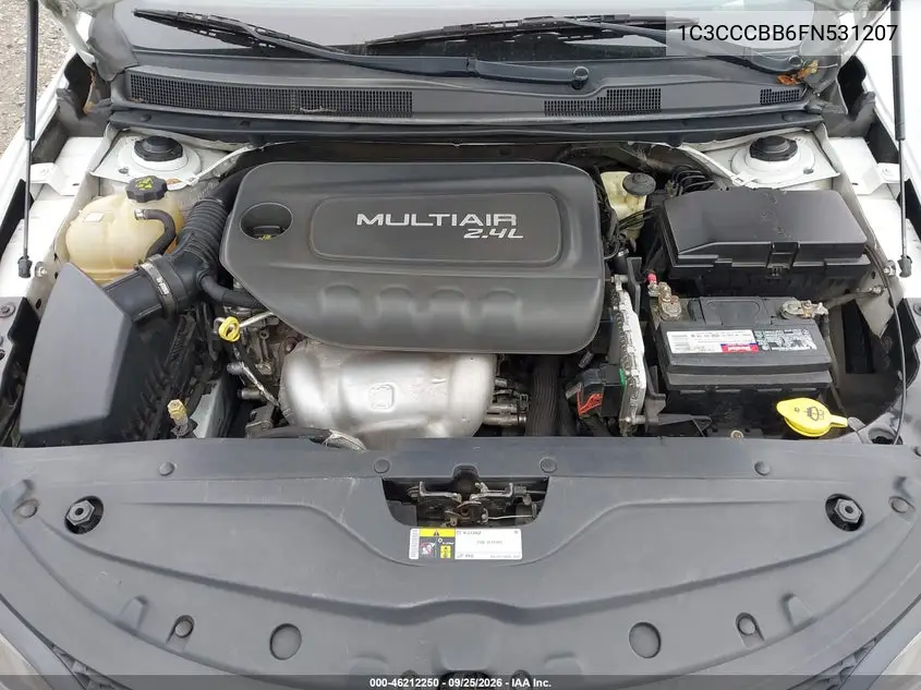 2015 CHRYSLER 200 VIN 1C3CCCBB6FN531207 — фото 10