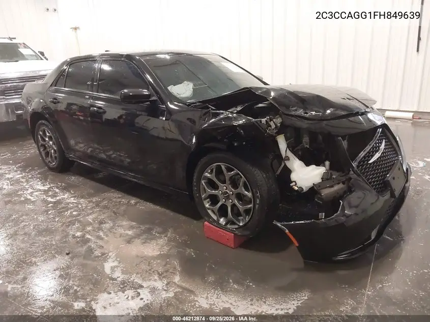 CHRYSLER 300 2015, VIN 2C3CCAGG1FH849639