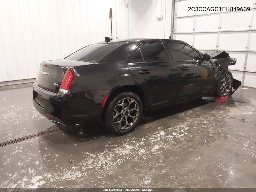 2015 CHRYSLER 300 VIN 2C3CCAGG1FH849639 — фото 4