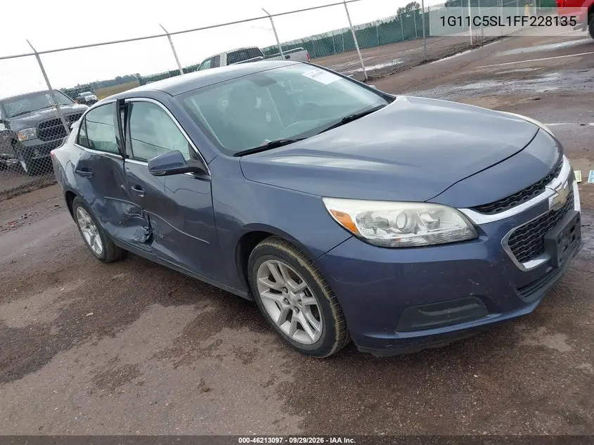 CHEVROLET MALIBU 2015, VIN 1G11C5SL1FF228135