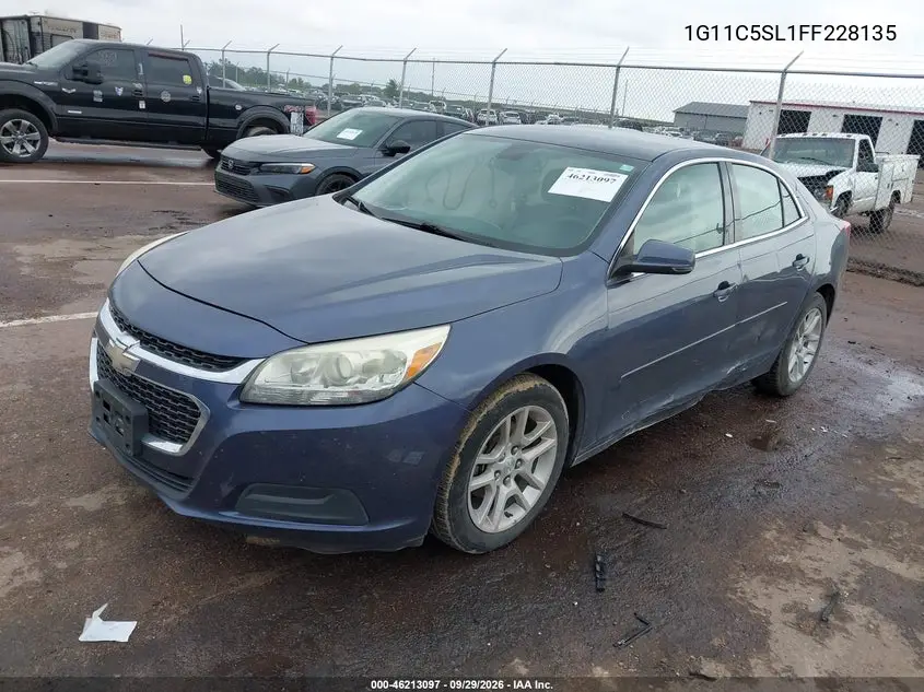 2015 CHEVROLET MALIBU VIN 1G11C5SL1FF228135 — фото 2