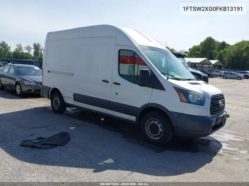 FORD TRANSIT 2015, VIN 1FTSW2XG0FKB13191