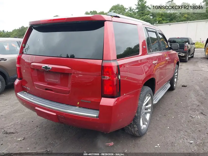 2015 CHEVROLET TAHOE VIN 1GNSCCKCXFR218046 — фото 4